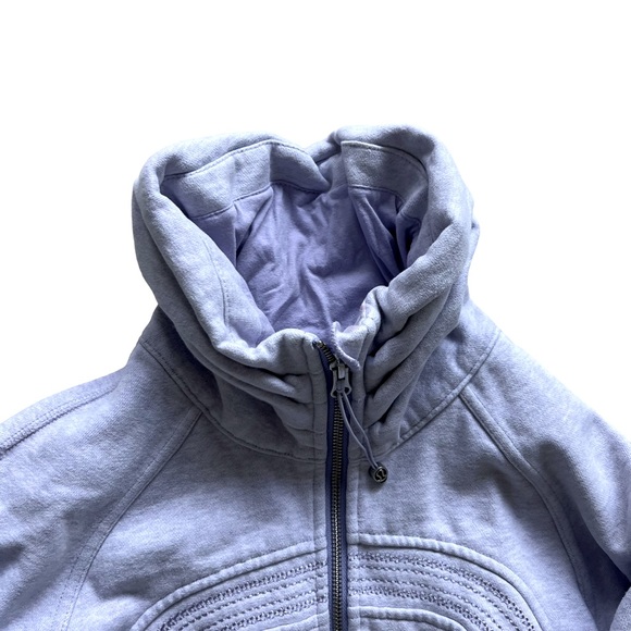 Lululemon Cuddle Up Jacket Heathered Lilac Size 6 - Picture 10 of 14